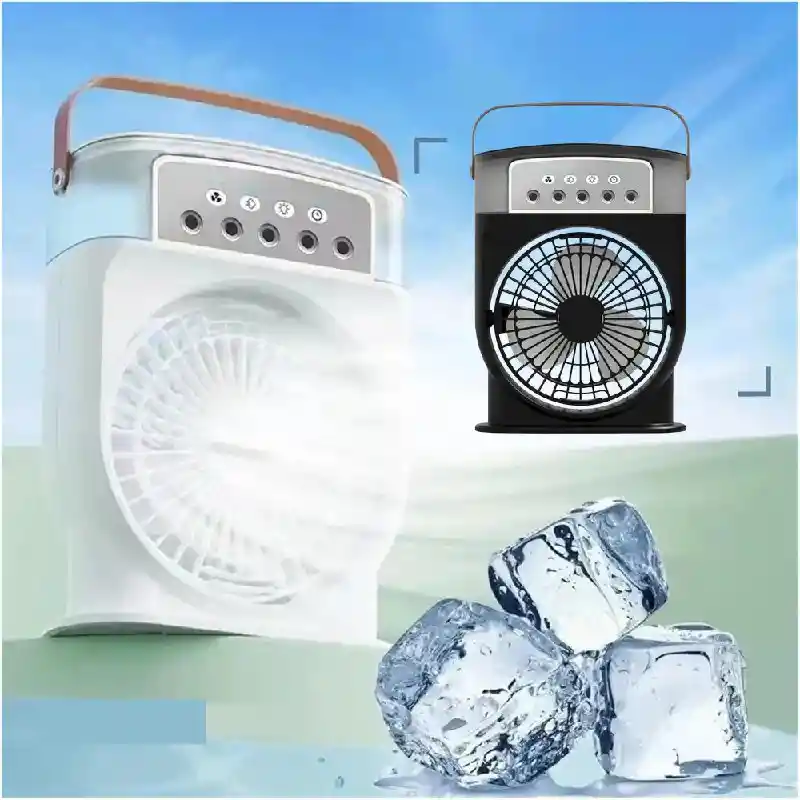 Ventilador Enfriador Humidificador Difusor De Aromas 600 Ml