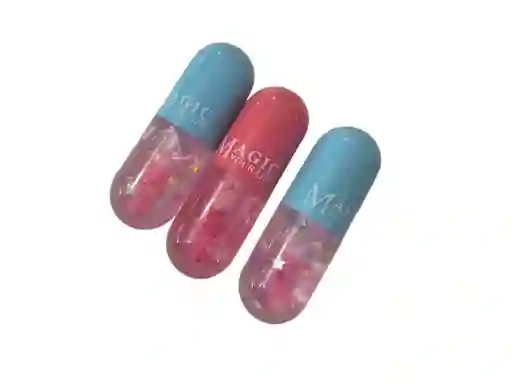 Lip Gloss Magic Mini Pildora X 3 Unidades