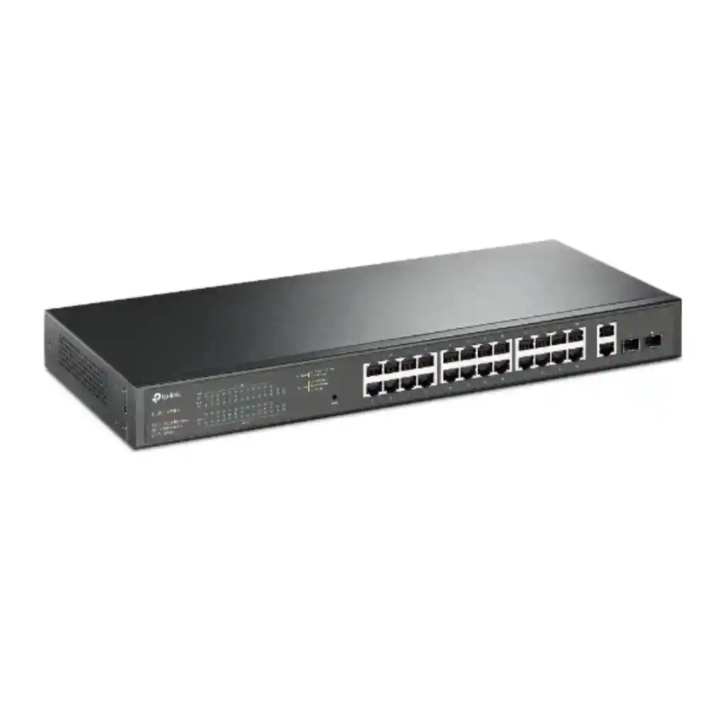 Switch Tplink Poe Easy Smart Gigabit De 28 Puertos Con Poe