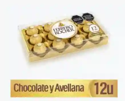 Ferrero Rocher Bombón De Chocolate Y Avellanas