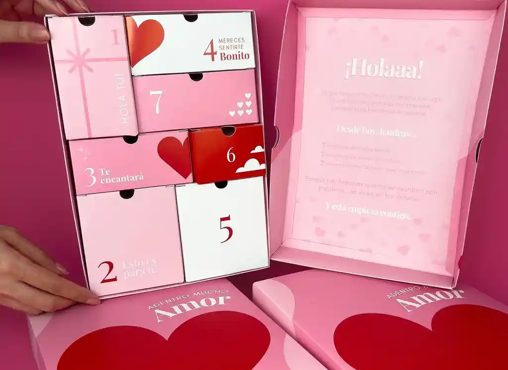 Kit De Regalo Caja 7 Sorpresas Que Incluye Lip Oil, Tinta Para Labios, Lip Gloss Koreano Y Butter Palm De La Marca Purpure + 3 Cajas Adicionales Libres