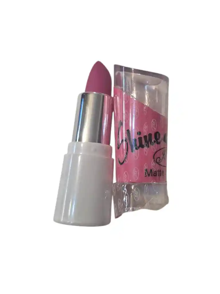 Labial Fucsia Matte Shine