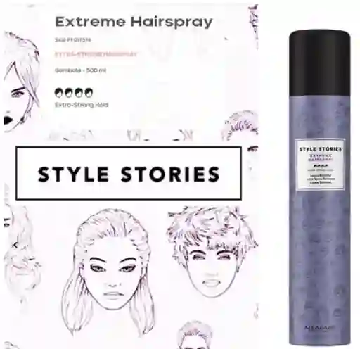 Laca Style Stories Alfaparf – Fijación Perfecta ✨