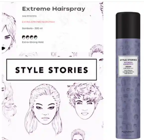 Laca Style Stories Alfaparf – Fijación Perfecta ✨