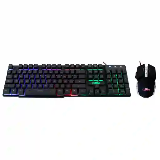 Kit De Teclado Y Mouse Power Group Gc801 2 En 1