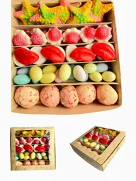 Caja Dulcera Estrellas Y Pulpos - Regalo Feliz Cumpleaños - Amor Y Amistad