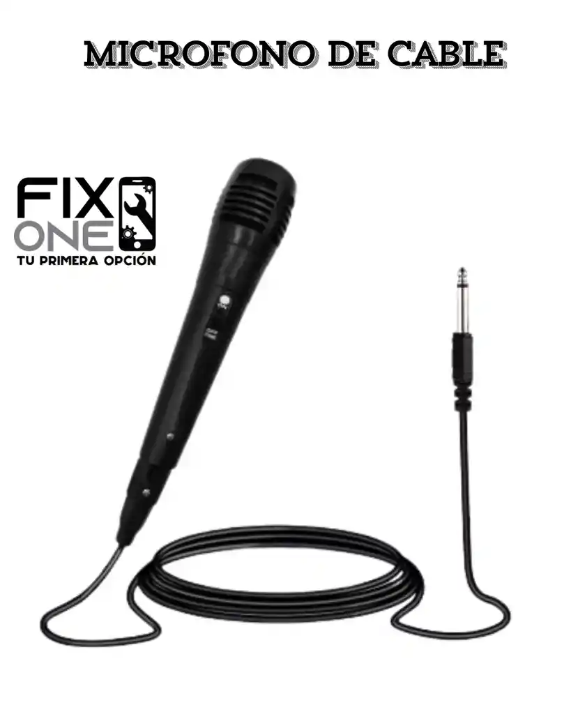 Microfono De Cable
