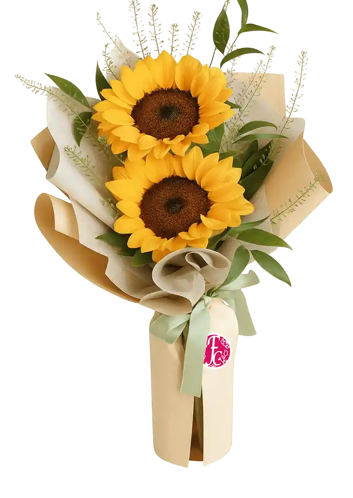 2 Girasoles Bouquet