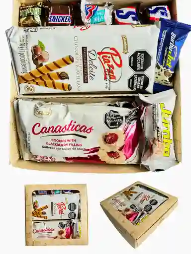 Caja Dulcera Italia - Feliz Cumpleaños - Amor Y Amistad