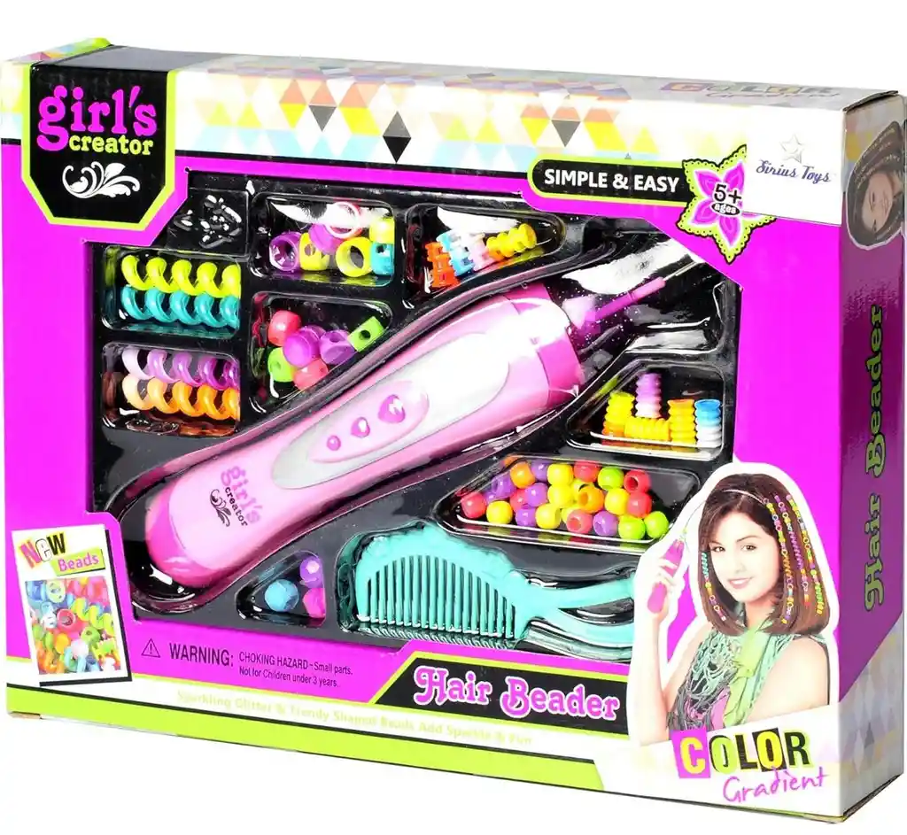 Set De Chaquiras Peinados Para Cabello Niñas Belleza