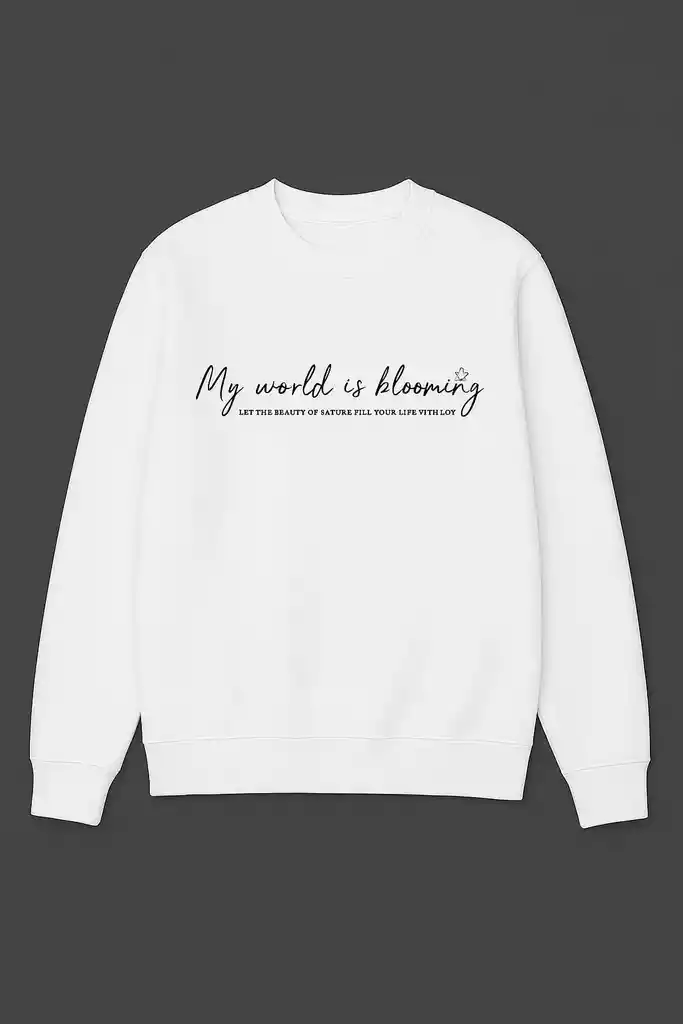 Sudadera My Blooming World