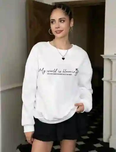Sudadera My Blooming World