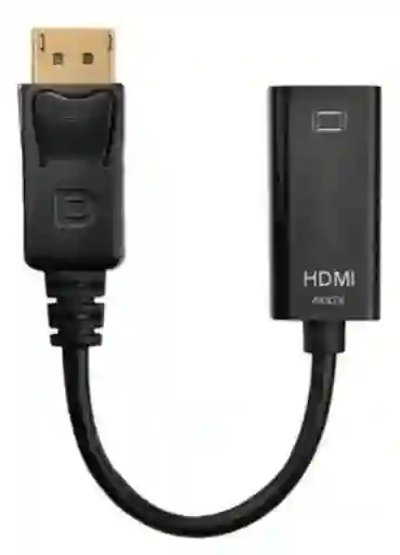 Convertidor Adaptador Dp Displayport Macho A Hdmi Hembra 4k