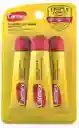Carmex Bálsamo Labial Humectante Clásico X 3