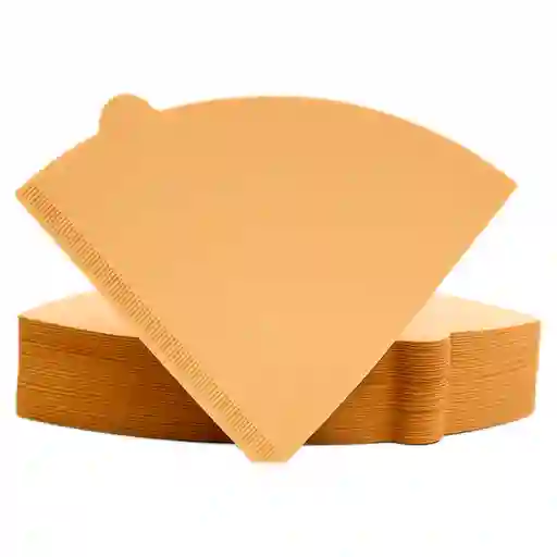 Filtro Cafetera Papel V60 Dripper Café Paquete X100 Unidades 1-2 Tazas