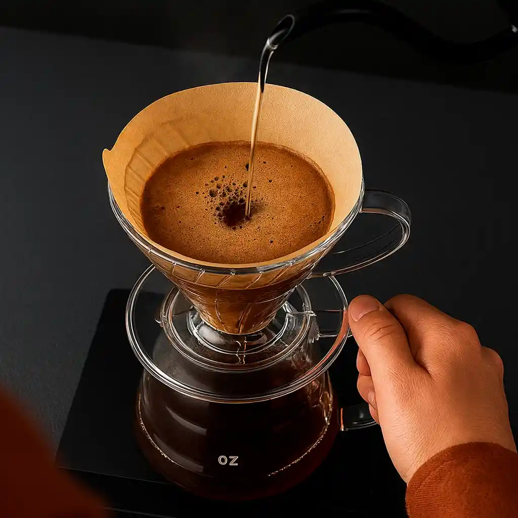Filtro Cafetera Papel V60 Dripper Café Paquete X100 Unidades 2-4 Tazas