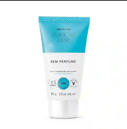Desodorante En Crema Sin Perfume 80g Cbem