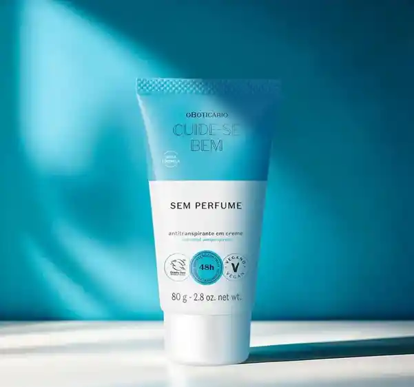 Desodorante En Crema Sin Perfume 80g Cbem