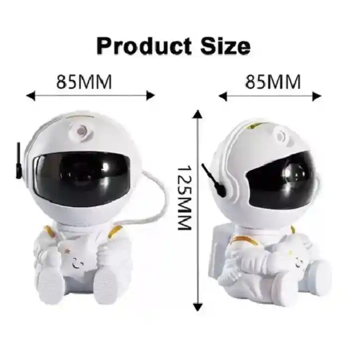 Proyector Astronauta Lampara Proyector Galaxias Luz Noturna Pequeño