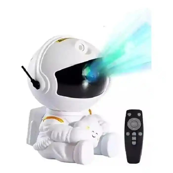 Proyector Astronauta Lampara Proyector Galaxias Luz Noturna Pequeño