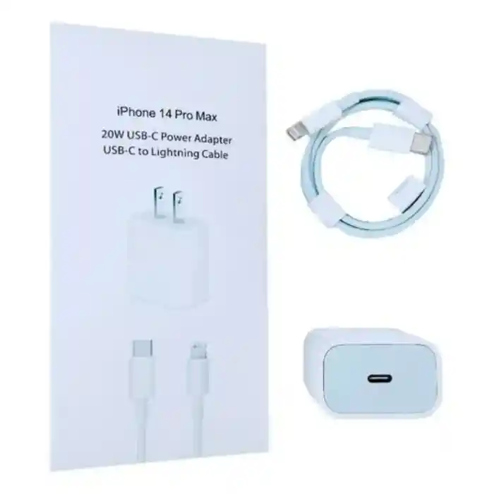 Combo Cargador Iphone 20w Carga Rapida + Funda Gear4 Crystal Palace Con Magsafe Para Iphone 14