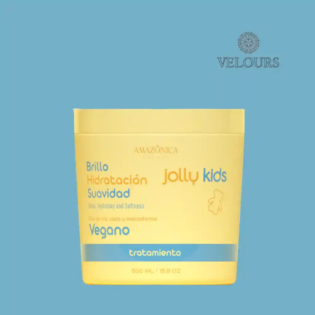 Mascarilla Vegano Jolly Kids Amazônica Beleza