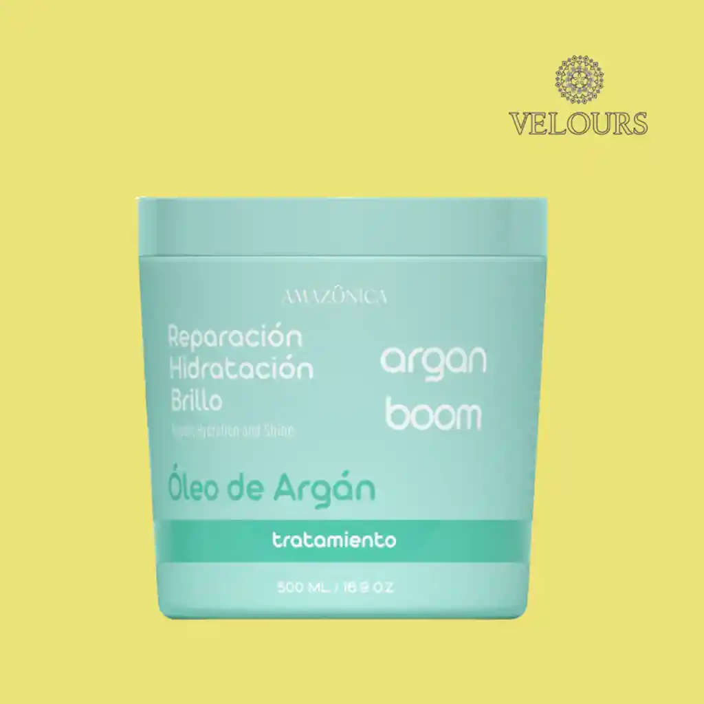 Mascarilla Hidratación Boom Argán Amazônica Beleza