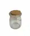 Frasco Vidrio 100 Ml Con Corcho Plano