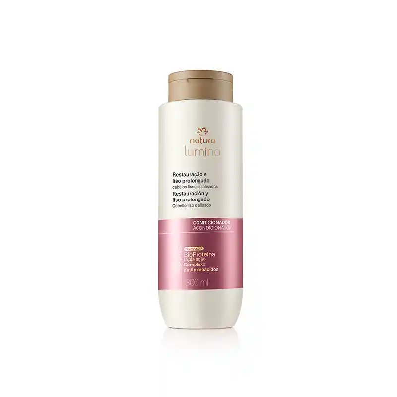 Acondicionador Restauración Y Lisos Prolongados Cabello Liso Y Alisado