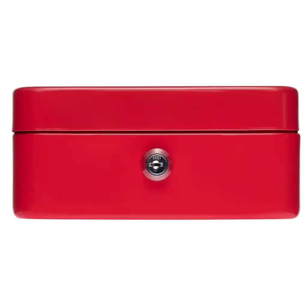 Caja Menor Fuerte Pequeña Metálica Llave Guarda Plata Dinero