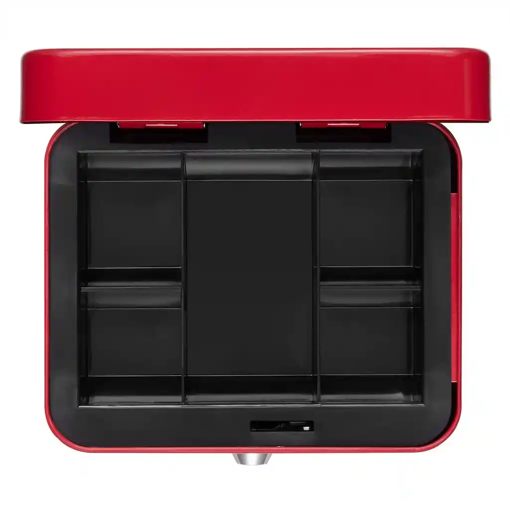 Caja Menor Fuerte Pequeña Metálica Llave Guarda Plata Dinero