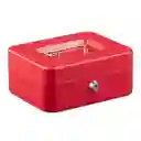 Caja Menor Fuerte Pequeña Metálica Llave Guarda Plata Dinero