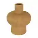 Florero Concepts Savanna 17x20x17cm Marron Ceramica