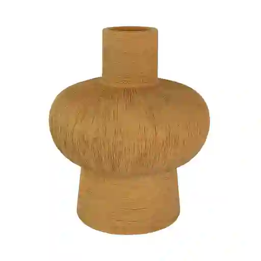 Florero Concepts Savanna 17x20x17cm Marron Ceramica