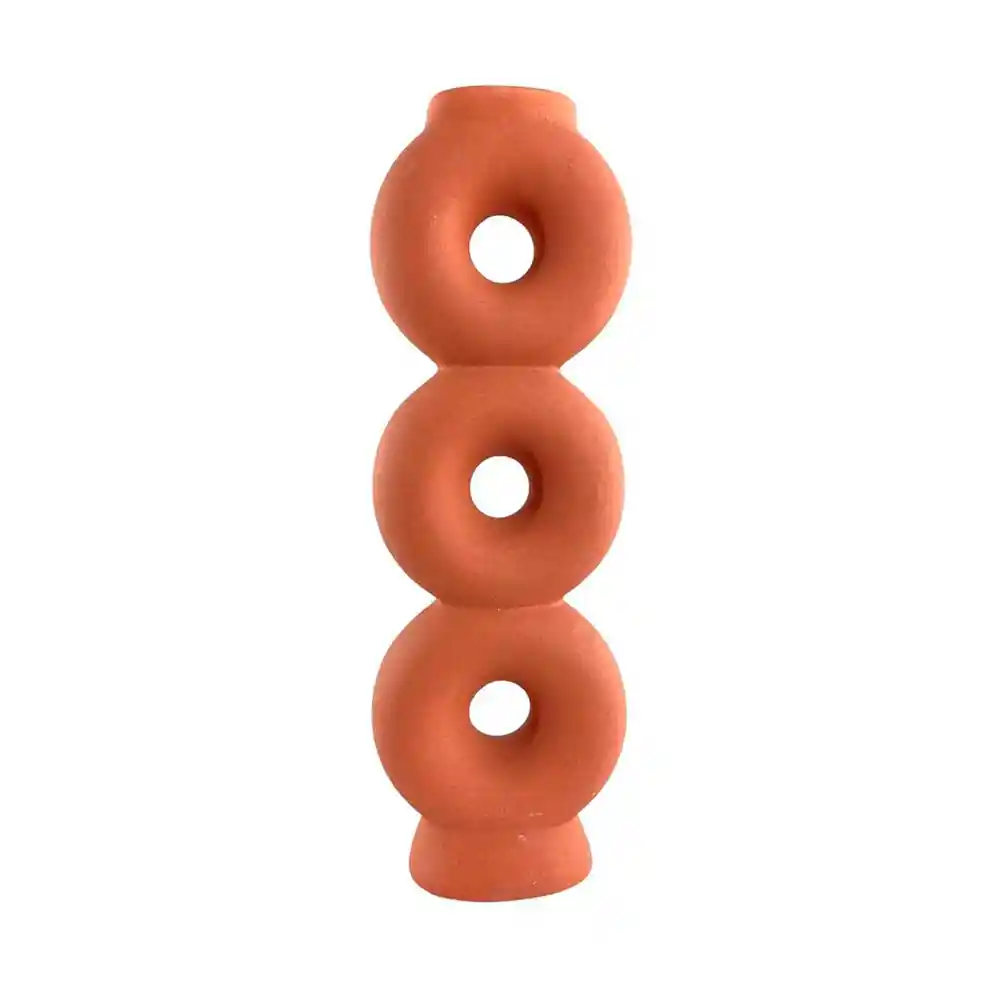 Florero Concepts Savanna 4x24x8cm Terracota Dolomita