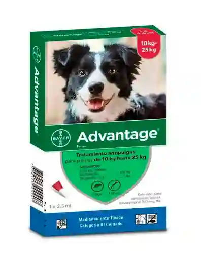 Advantage Perro 2.5 Ml 10-25 Kg