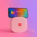 Mini Bafle Kimiso Kms-m17 Bluetooth Con Soporte Para Celular (rosado)