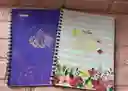 Cuaderno Argollado Cuadros Dama Grande Economico Pappyer 80 Hojas