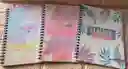 Cuaderno Argollado Cuadros Dama Grande Economico Pappyer 80 Hojas