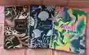 Cuaderno Argollado Cuadros Dama Grande Pasta Dura Expresarte 80 Hojas