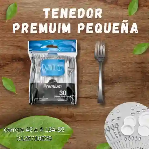 Tenedor Premium Pequeño Darnel X 30 Und