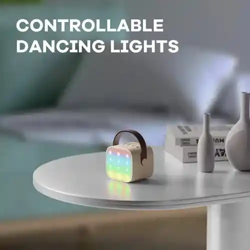 Parlante Bluetooth Karaoke + Micrófono Inalámbrico As-202