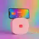 Mini Bafle Kimiso Kms-m17 Bluetooth Con Soporte Para Celular (rosado)
