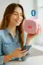 Mini Bafle Kimiso Kms-m17 Bluetooth Con Soporte Para Celular (rosado)