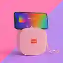 Mini Bafle Kimiso Kms-m17 Bluetooth Con Soporte Para Celular (rosado)