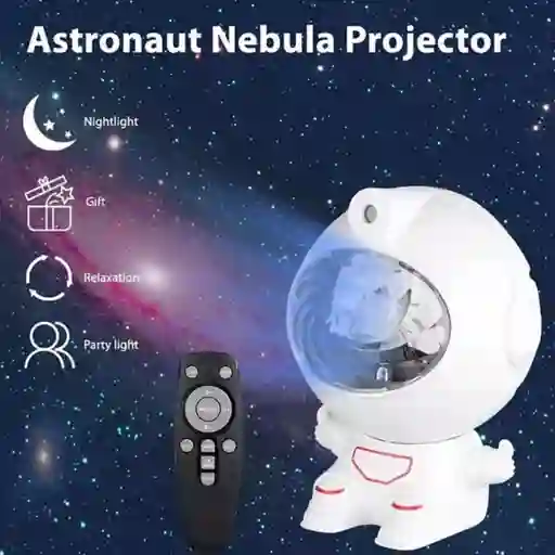 Proyector Astronauta Luces De Galaxia Y Estrellas Xl-820