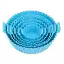 Set X6 Molde Silicona Freidora Air Fryer Reutilizable Freidora Azul