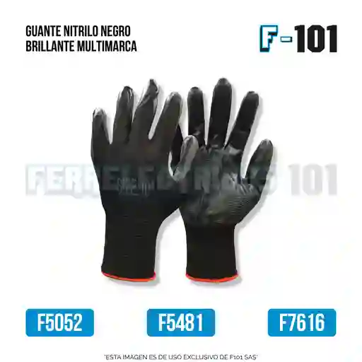 Guante Nitrilo Brillante T10