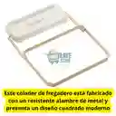Escurridor Colador Plegable Lavaplatos Malla Para Residuos