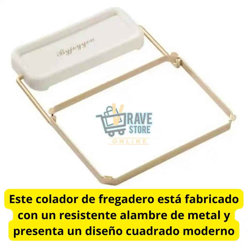 Escurridor Colador Plegable Lavaplatos Malla Para Residuos